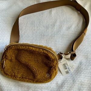 Lululemon Athletica Brown Crossbody Bag with Adjustable Strap new w/ tags
